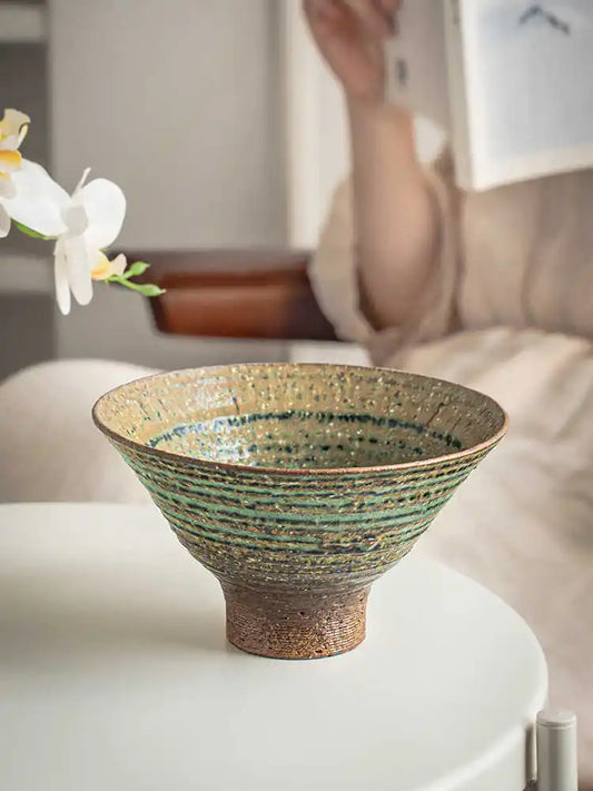 High-Foot Ceramic Bowl