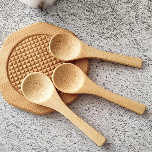 Mini Bamboo Wooden Tea Spoons 1000 Pcs