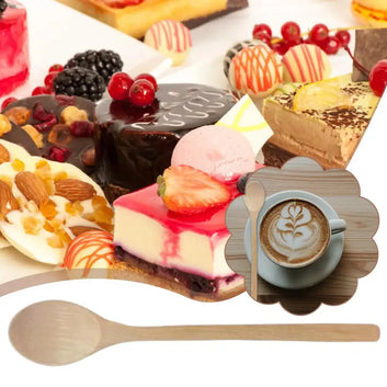 Wooden Bamboo Serving Spoon