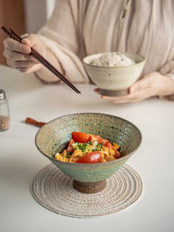 High-Foot Ceramic Bowl